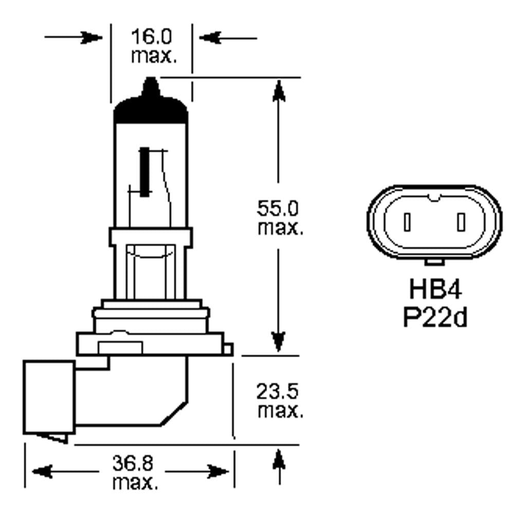 H8 Twenty20 Cree LED 12V Canbus Foglight Bulb