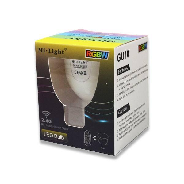 Milight Miboxer 5w RGBW GU-10 LED Bulb FUT018