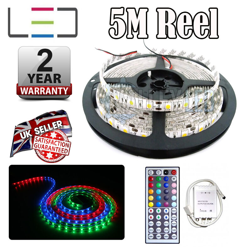 12v RGB Strip + 44 Key Remote Bundle