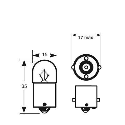 246 R10W OEM Replacement Bulbs (10 PACK)