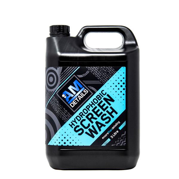 AM Details - Hydrophobic Screen Wash 5L