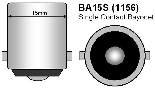 24v 149 BA15s 8 SMD LED Bulb