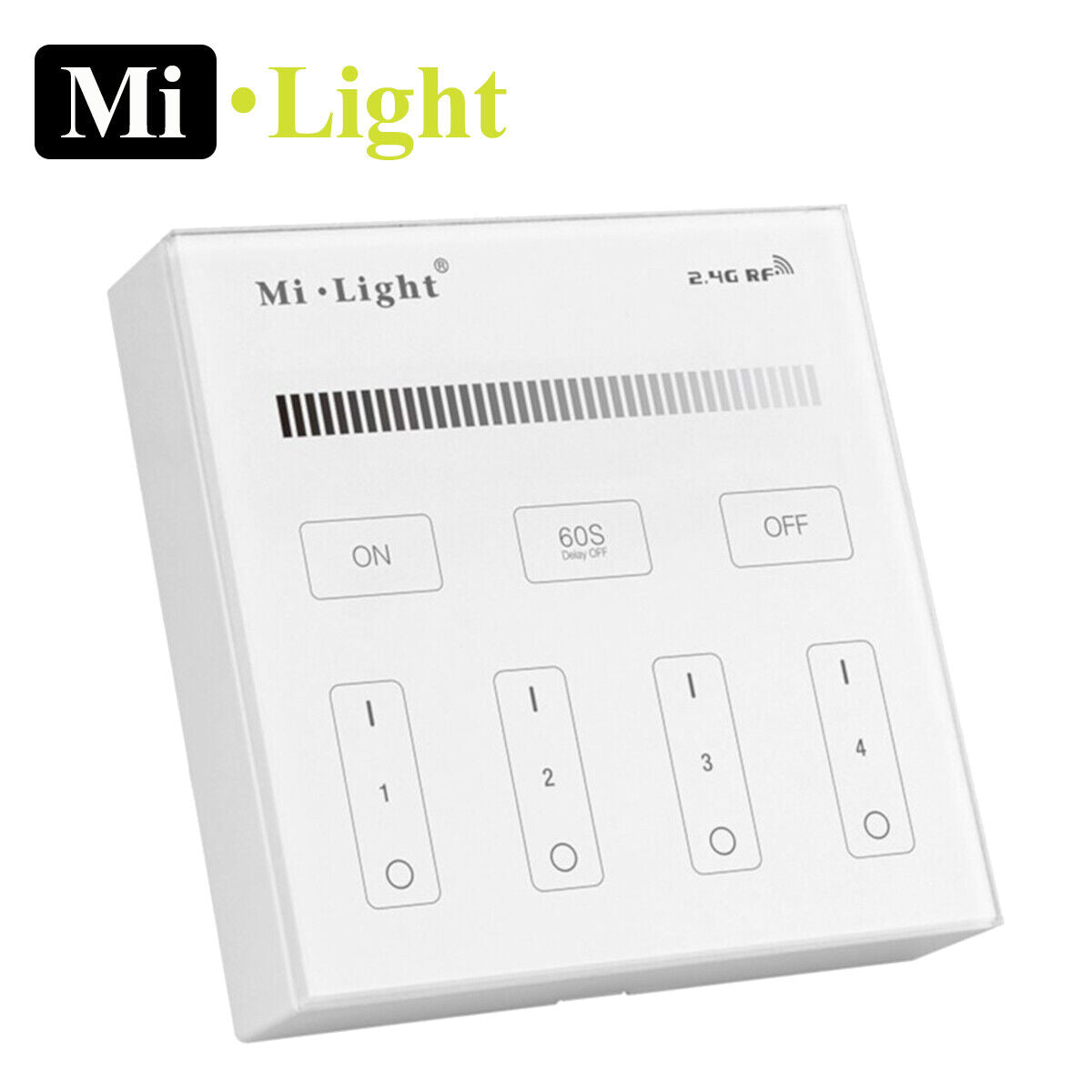 Milight Dimming 2.4G RF 4 Zone Wall Controller B1