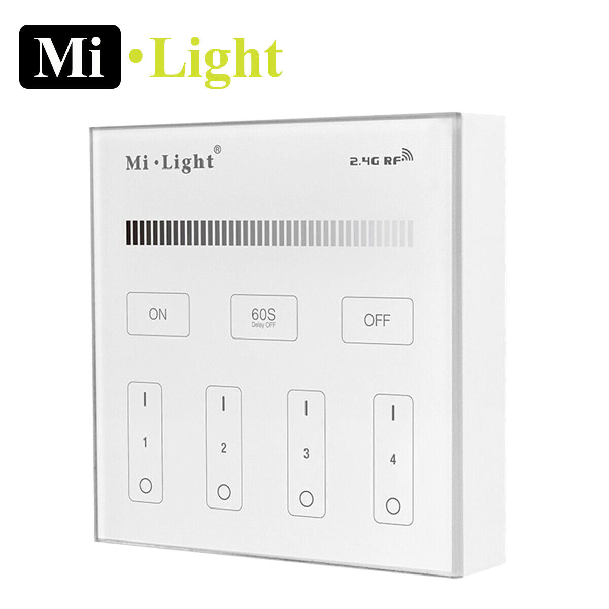 Milight Dimming 2.4G RF 4 Zone Wall Controller B1