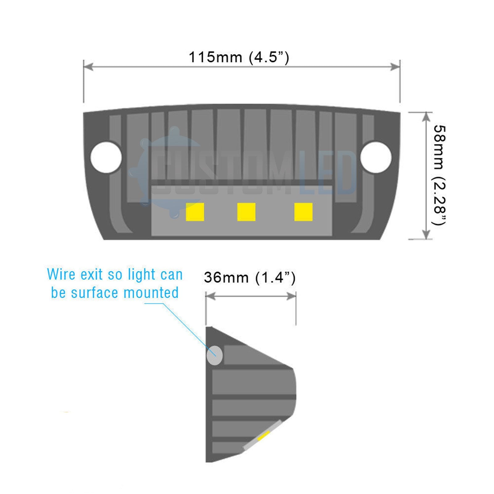 9w Cree LED Scene Work Light