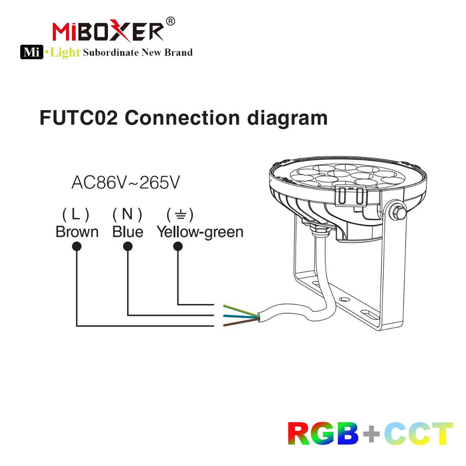 Mi Boxer 9w LED Spike Light - FUTC02