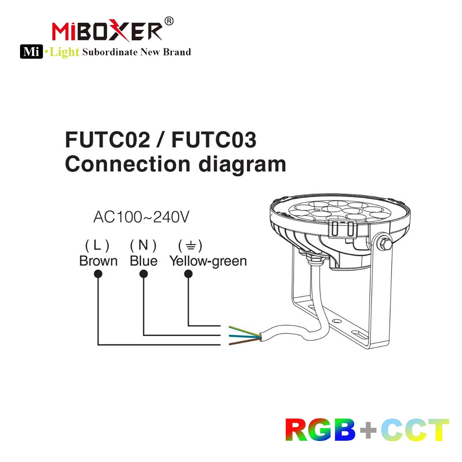 Mi Boxer 15w LED Spike Light - FUTC03