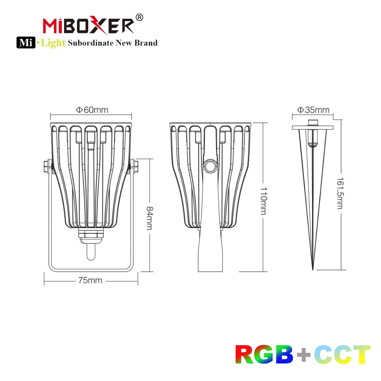 Mi Boxer 6w LED Spike Light - FUTC04