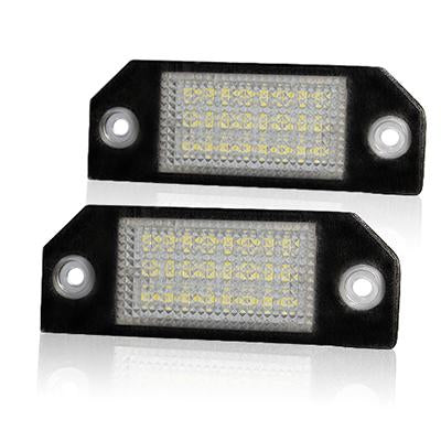 Mk2 Focus (pre-facelift) LED Plate Housings (PAIR)