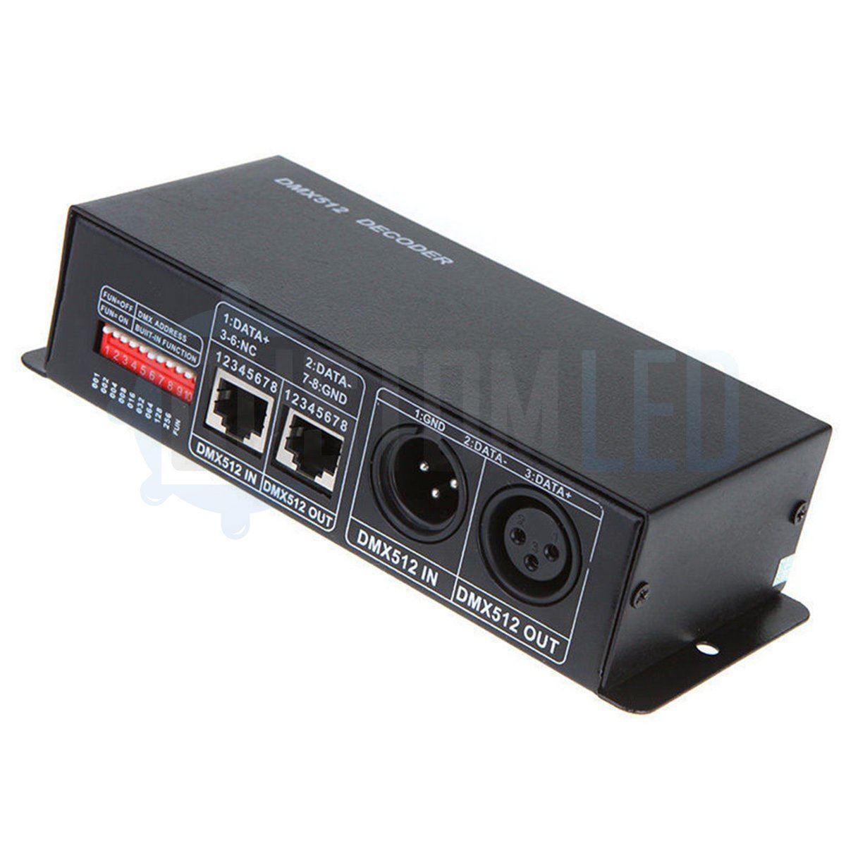 4 Channel DMX Decoder RGBW LED Controller