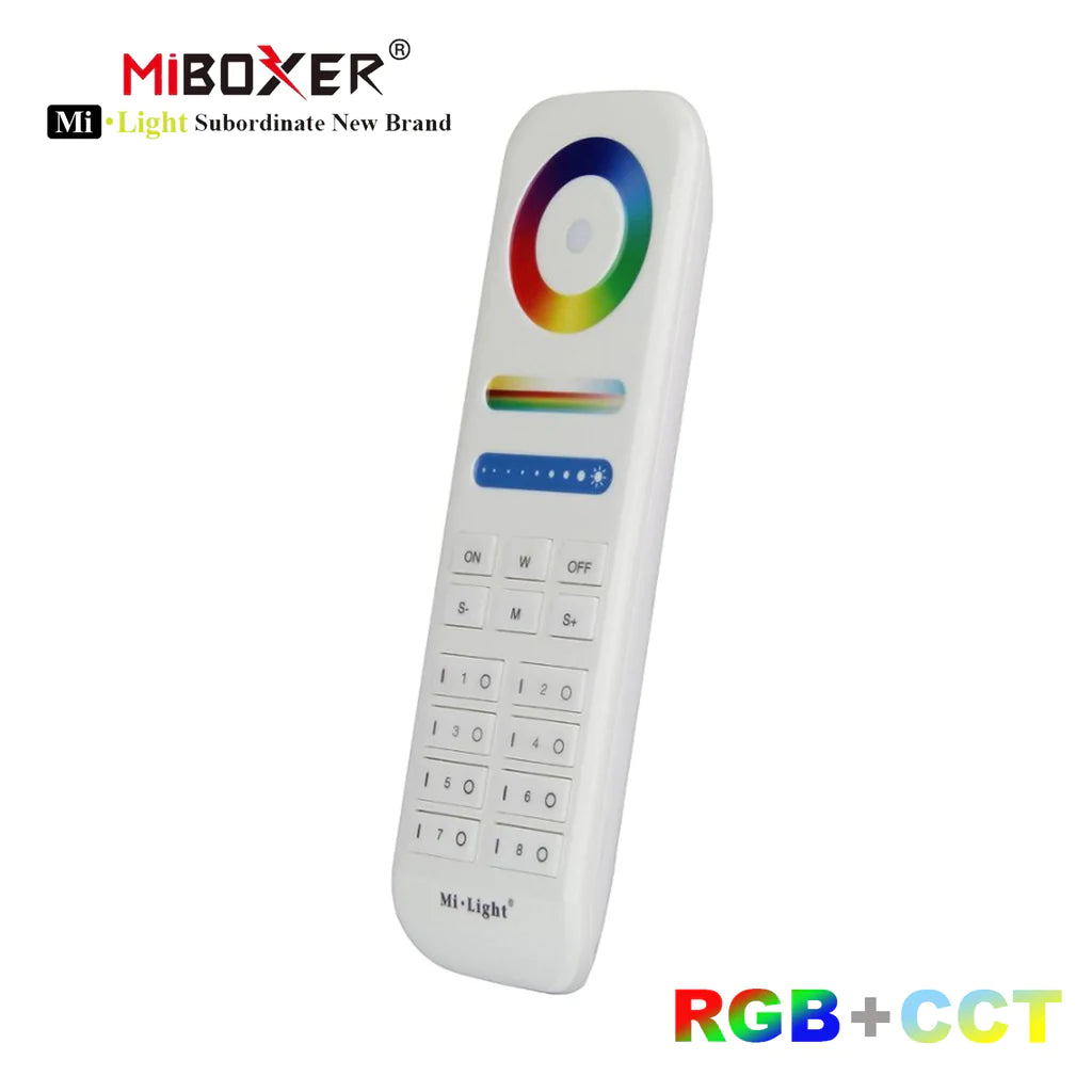 Mi light RGB RGBW CCT 2.4G RF 8 Zone Remote FUT089