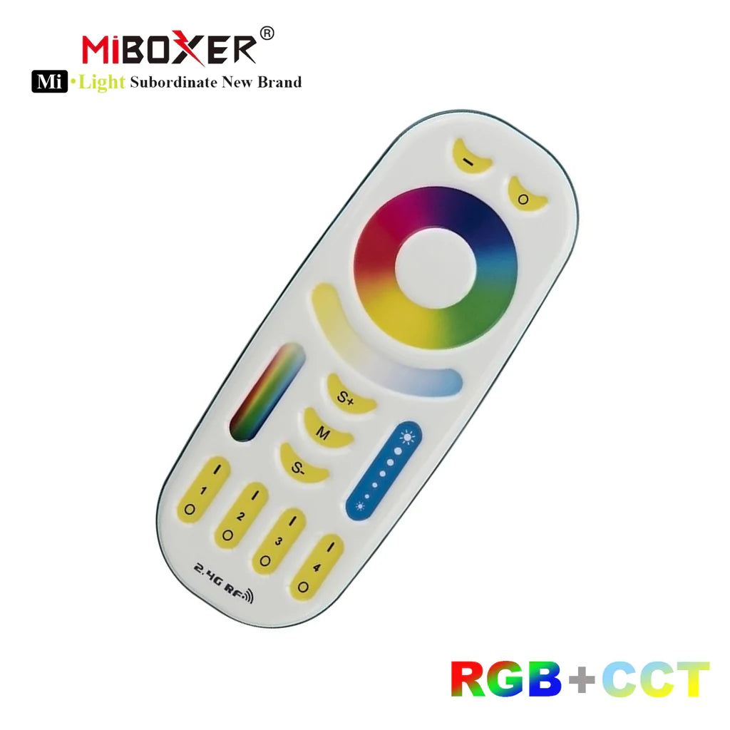 Milight RGB RGBW CCT 2.4G RF 4 Zone Remote FUT09