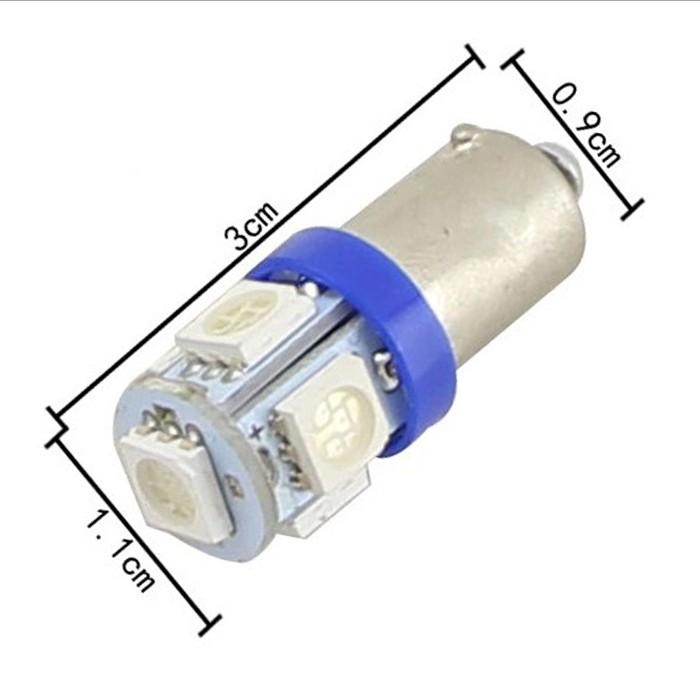 24v 249 BA9s 5 SMD LED Bulb