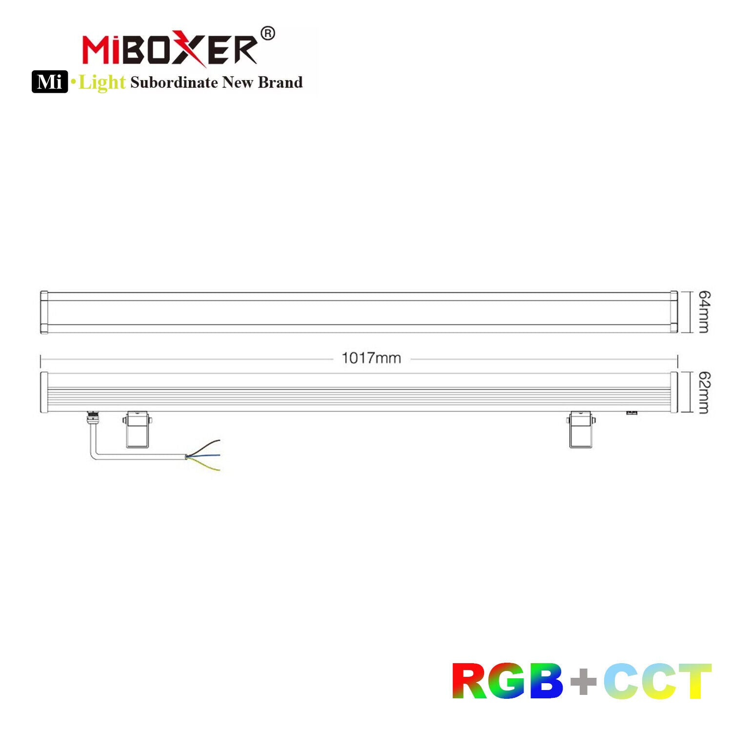 Mi Boxer 24w LED Wall Washer - RL1-24