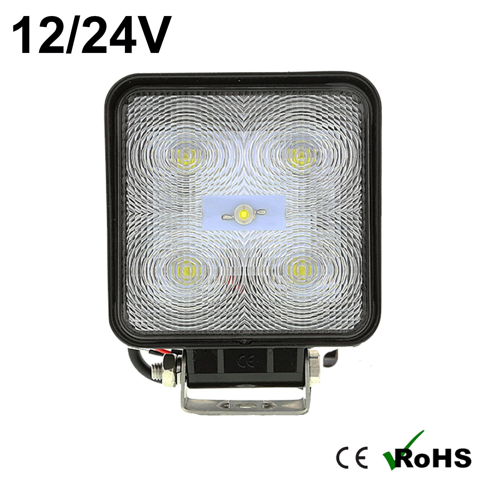 15w Square Cree LED Work Light