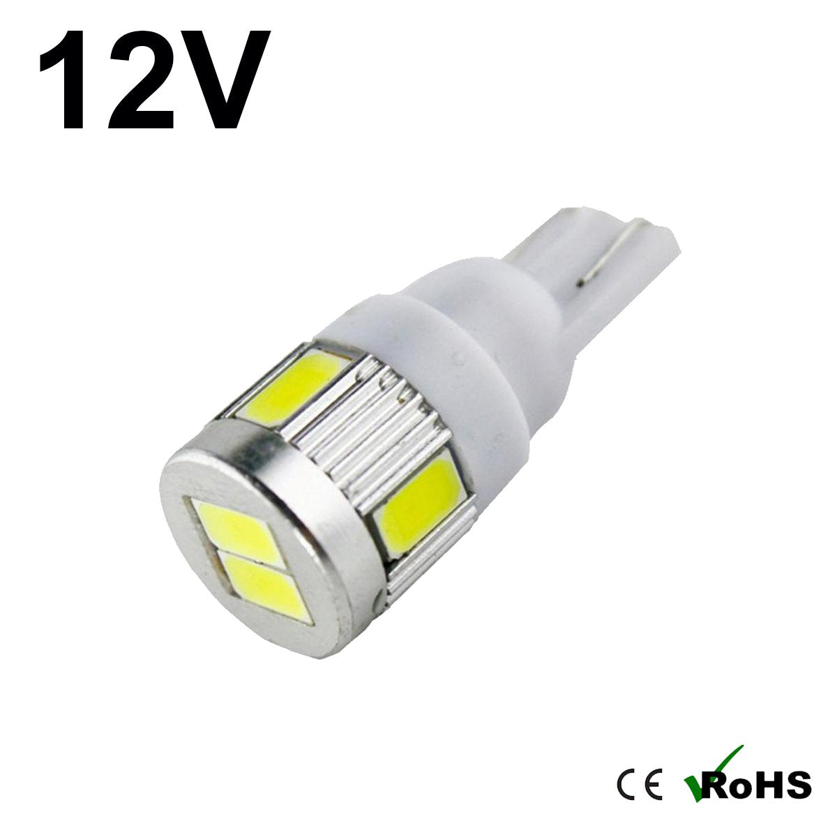 12v 501 5630 6 SMD LED Bulb