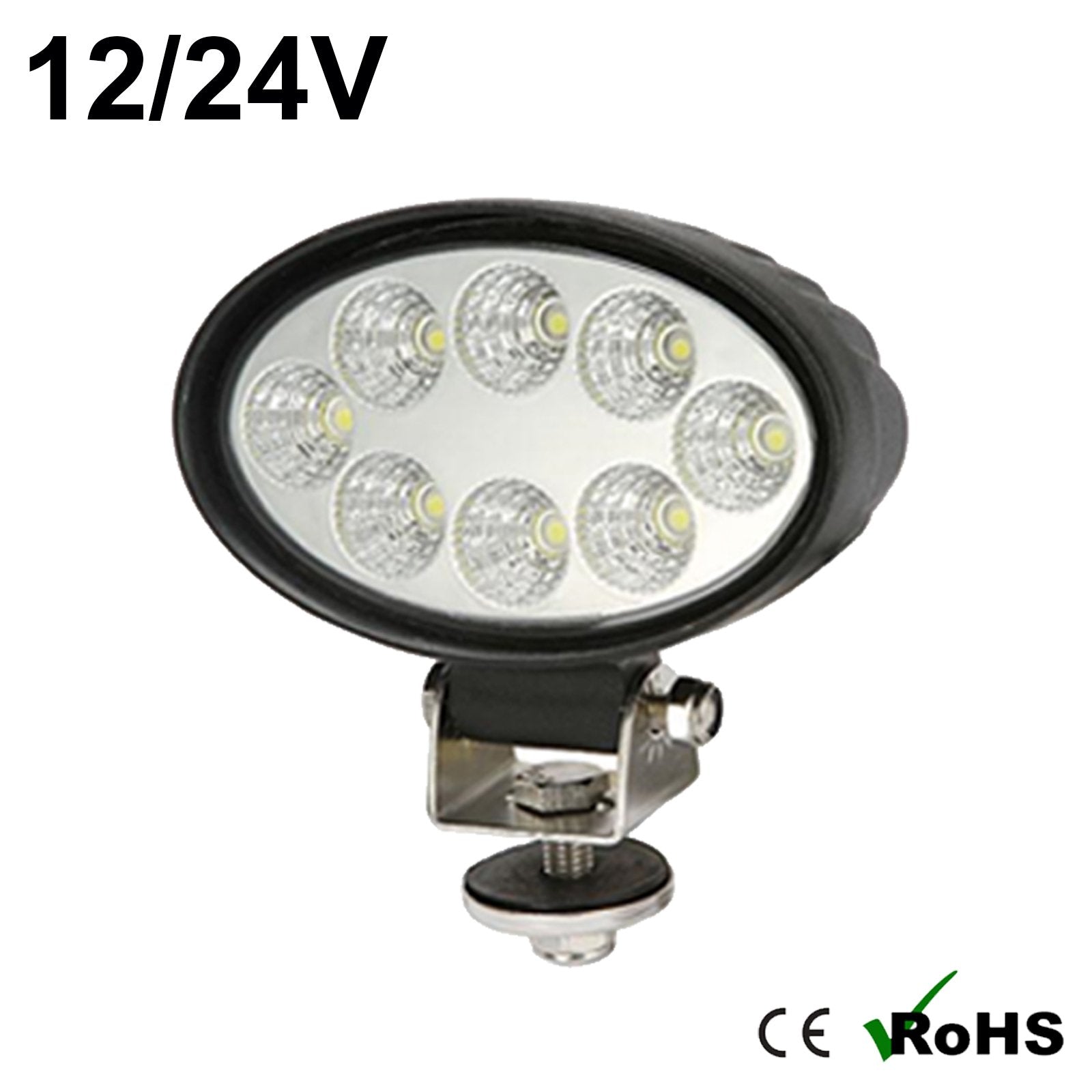 24w Oval Cree LED Work Light