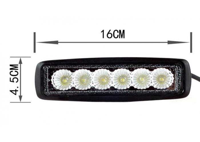 18w Flat Cree LED Work Light