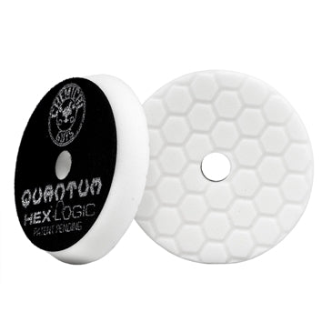 5.5" Hex Logic Quantum Light-Medium Polishing Pad White