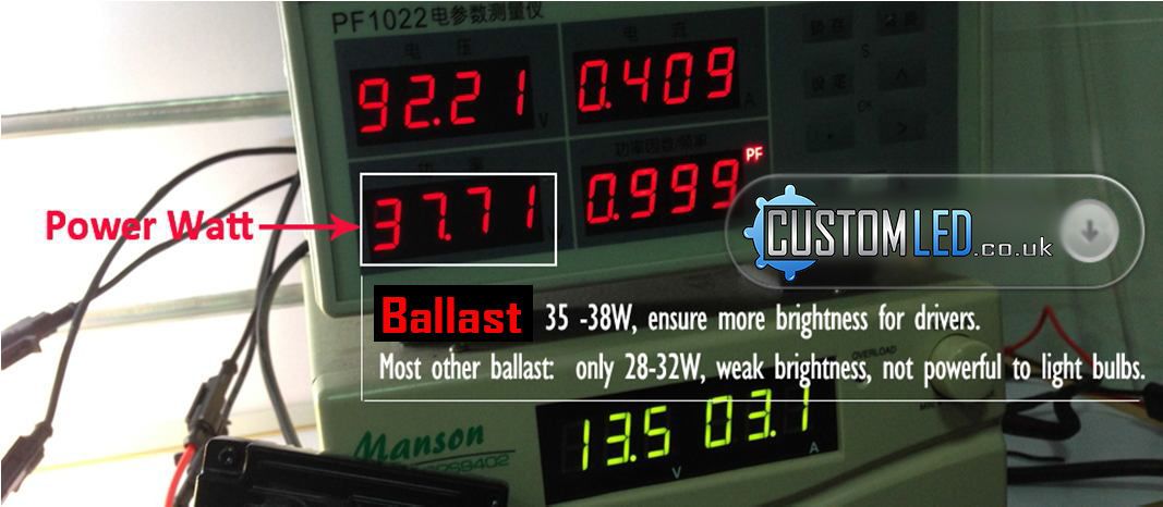 24v 55w Custom LED Smart Canbus Replacement HID Ballast